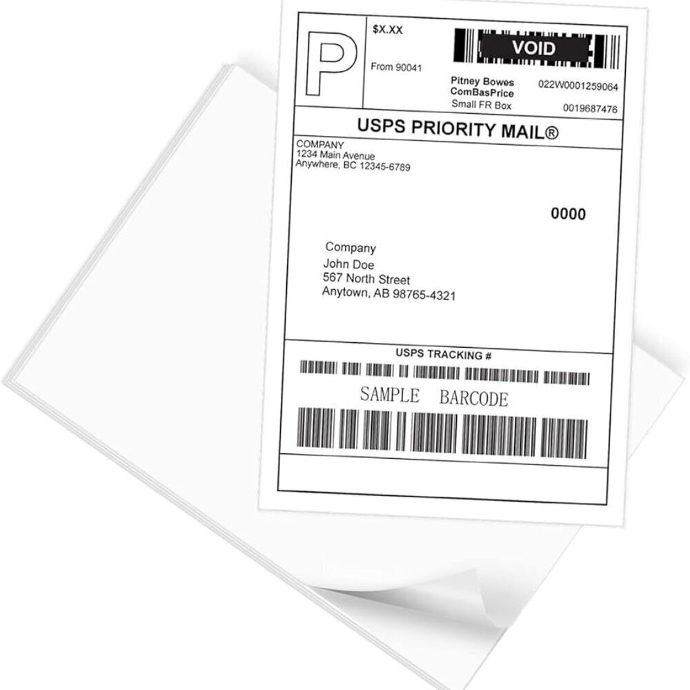 Shipping label for a gift or extra lbs.